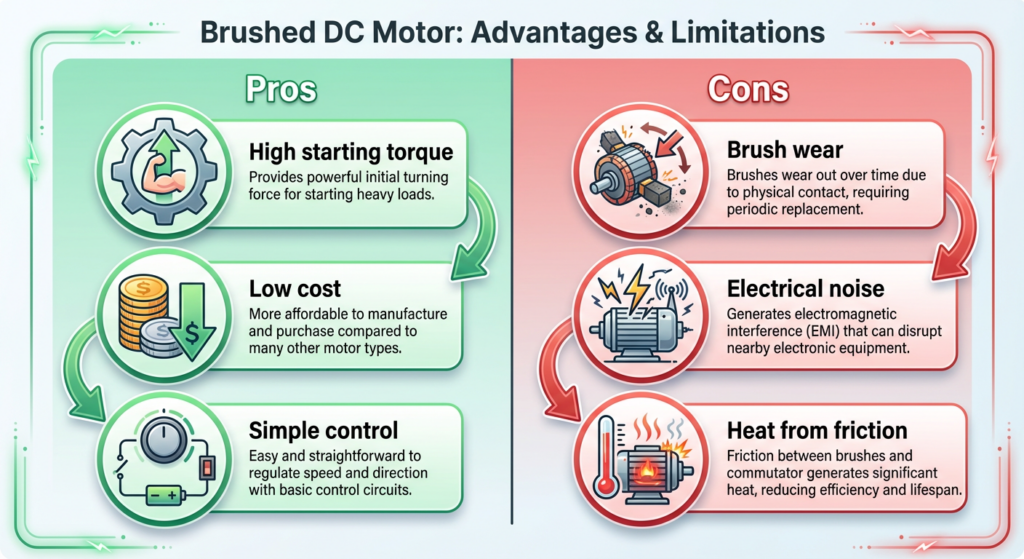 Brushed Motor Pros and Cons